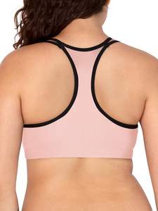 Bralette de Moda para Mujer, Ajustado al Cuerpo, Tejido Elástico, Suave, Transpirable, Cómodo para Uso Diario, Elegante - Product Image 3