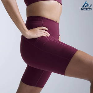 Shorts de Yoga Elásticos y Cómodos para Mujer, Cintura Alta, Ropa Deportiva, Tela de Secado Rápido para Correr y Estilo de Vida Activo - Product Image 5
