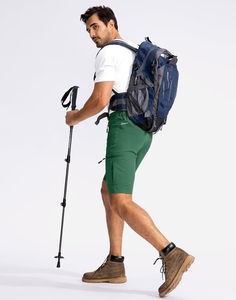 Premium Quality 2026 <b>Men's</b> Solid Hiking <b>Cargo</b> <b>Shorts</b> 9" <b>Lightweight</b> Quick Dry Breathable Outdoor Work Travel Golf Camping Casual - Product Image 5