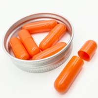 Capsules végétales vides en gros, tailles 000-5, personnalisables, transparentes, rigides, avec logo imprimé sur mesure