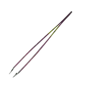 แหนบดึงขนคิ้วปลายเฉียง สแตนเลสสตีล พิมพ์ลายสีสันสดใส กำลังขายดี - Product Image 4