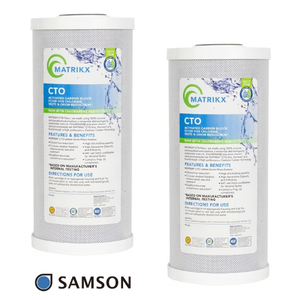 Filtre à charbon actif extrudé certifié ISO 9001 et 14001 pour un débit élevé et une chute de pression faible, filtre à eau de premier ordre - Product Image 1