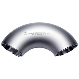 ข้อต่อเหล็กกล้าไร้สนิม ASME B16 9 รุ่น 304 304L 316 316L แบบโค้งงอ 90 องศา รัศมียาว ขนาด 1 2 ถึง 12 นิ้ว สำหรับบำบัดน้ำ การต่อเรือ เวียดนาม - Product Image 1