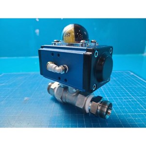 Vanne à boisseau sphérique WONIK IPS MAHA 1 de haute pureté, utilisée comme pièce détachée pour équipement semi-conducteur d'occasion - Product Image 6