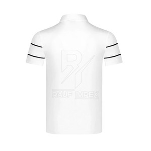 เสื้อโปโลแขนสั้นผู้ชาย ผ้าฝ้ายระบายอากาศได้ดี สวมใส่สบาย เสื้อโปโลผู้ชายผ้าฝ้าย - Product Image 2