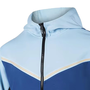 Comfortable Breathable Zipper Polyester Cotton <b>Tracksuits</b> From Pakistan New Soft <b>Tracksuits</b> Set Sports Zipper <b>Plain</b> <b>Tracksuit</b> - Product Image 2