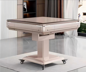 Mesa de Mahjong Automática Plegable de Lujo Moderna con Máquina de Barajado Eléctrica para Entretenimiento en Casa o <span class=keywords><strong>Casino</strong></span> - Product Image 1