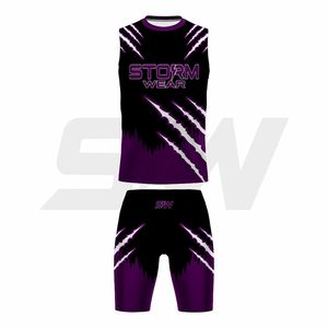 Uniforme de Fútbol 7v7 al por Mayor, Unisex, Transpirable, Personalizable con Nombre y Número, Tejido Elástico Competitivo - Product Image 1