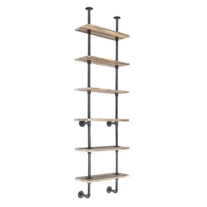 Scaffali a Parete Industriali a 6 Ripiani, Soluzione Espositiva Premium per Casa e Ufficio - Product Image 3