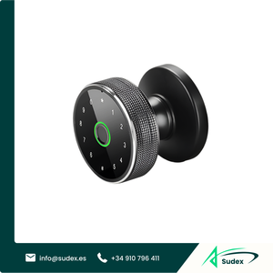 Sudex BM520D Smart Fingerprint Door Knob Lock Tuya App Password Keyless Entry High Security Electronic Bluetooth Safe Use - Product Image 1