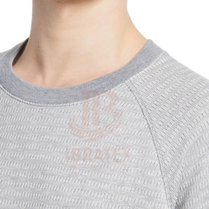 100% Cotton Material OEM Service Basics <b>Pullover</b> <b>Men</b> Sweatshirt Plus Size Low MOQ Sweatshirt For <b>Men</b> - Product Image 4