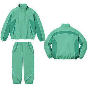 เสื้อแจ็คเก็ตกันลมแบบสั่งทำขายดีอันดับต้นๆ ชุดวอร์มขายส่งสำหรับผู้ชาย แบบซิปสองชั้น สไตล์สตรีทสำหรับกิจกรรมกลางแจ้ง - Product Image 2