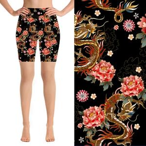 Shorts Deportivos de Cintura Alta para Mujer, al por Mayor, Personalizados, de Alta Calidad, Sólidos, con Cintura Elástica, para Gimnasio, Fitness, Running y Yoga - Product Image 1