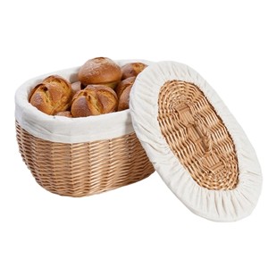 Paniers à pain bohèmes en bois de pin sculpté à la main - Artisanat de Moradabad - Product Image 4