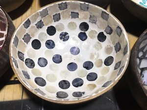 Bol en noix de coco incrusté de nacre, écologique, décoratif, de qualité supérieure, vaisselle durable, décoration de table, best-seller - Product Image 4