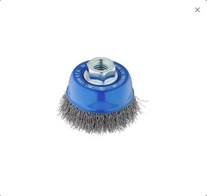 Heavy Duty Carbon Steel Wire Cup Brush for Weld Cleaning Rust Removal <b>Abrasive</b> Brush <b>Tool</b> - Product Image 1