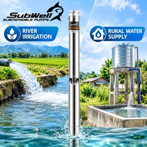 ปั๊มจุ่มใต้น้ำหลายระดับสแตนเลส ซับเวลล์ รุ่น ST-Series 1 แรงม้า เฟสเดียว จากโรงงานไต้หวัน - Product Image 1