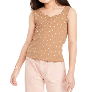 Camiseta sin Mangas Ajustada para Niñas, Estampada, Lisa, con Cuello Redondo, de Algodón, Informal, para Verano, Color Personalizado, Servicio ODM OEM, Hecho en BD - Product Image 3