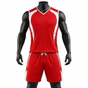 Uniforme de Running Personalizado para Hombre, Conjunto de Camiseta y Pantalones Cortos Sublimados, Ropa Deportiva Transpirable de Secado Rápido, Ropa Atlética OEM - Product Image 1