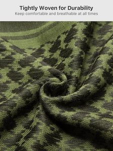 2026 Shemagh en coton épais, Hijab musulman, Écharpe tactique multifonction, Châle, Keffiyeh, Sniper, Arabe, Personnalisé, Respirant, Doux pour la peau - Product Image 2