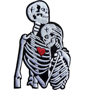 Patchs thermocollants en tissu sergé avec broderie de logo personnalisé et motif floral pour vestes, t-shirts, sacs à dos – Vente en gros, Fabricant OEM - Product Image 6