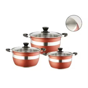 Juego de Ollas y Sartenes Clásico de Aluminio de Triple Capa con Cuerpo Tri-Ply para un Calentamiento Uniforme, Apto para Horno y Lavavajillas, Ecológico - Product Image 4