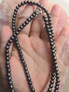 Cuentas de Diamante Moissanita Negra de 5 MM y 22 Pulgadas, Corte AAA Facetado, para Joyería - Product Image 5
