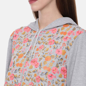 เสื้อฮู้ดซิปผ้าฟลีซสุดเท่สำหรับใส่ในชีวิตประจำวัน ด้วยผ้าที่ให้ความอบอุ่นและฮู้ดที่สวมใส่สบาย - Product Image 5