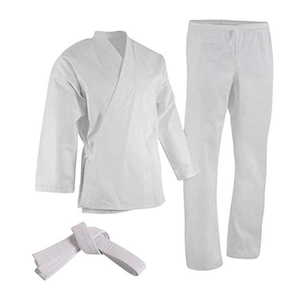 Kimono de judo en coton 100% double tissage, qualité supérieure, uniforme d'arts martiaux, logo personnalisé, adulte unisexe, directement de l'usine - Product Image 5