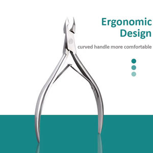 Coupe-cuticules en acier inoxydable, outil de pédicure pour éliminer les peaux mortes, pinces à cuticules, ciseaux de manucure professionnels pour les doigts - Product Image 3