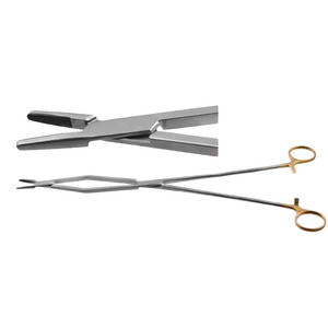 Jamso Industries DeBakey Newman Portaagujas de Doble Articulación, Instrumento Quirúrgico de Acero Inoxidable, Tamaño Personalizado, Uso General - Product Image 1