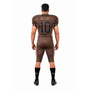 Tenue d'équipe de compétition personnalisée pour hommes - Uniforme de football américain en polyester et élasthanne, coupe professionnelle, maillot de sport à drapeau, 5XL, OEM disponible - Product Image 2