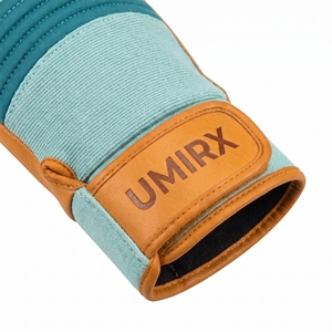 Gants de sécurité UMIRX en coton/élasthanne, paume en tissu tricoté, manchette à enfiler, résistants à l'abrasion, ambidextres, respirants, écologiques - Product Image 4