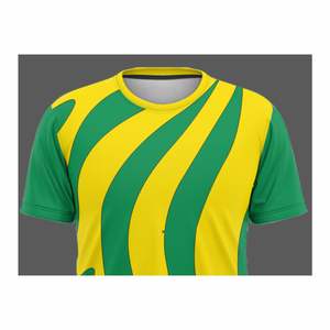 Camisetas Deportivas Personalizadas 100% Poliéster, Transpirables, de Secado Rápido, Ecológicas, para Hombre, Moda Fútbol, Fabricante OEM ODM - Product Image 4