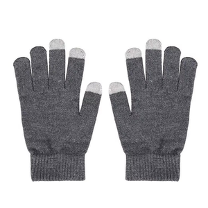 Mitaines unisexe personnalisées en maille épaisse, chaudes, imperméables et compatibles écran tactile pour l'extérieur et le sport – Vente en gros - Product Image 3