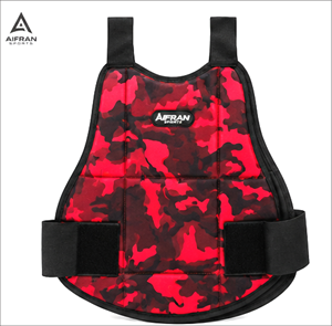 เสื้อกั๊กป้องกันหน้าอกลายพรางสีแดง ปรับได้ บุนวม รองรับ HPA น้ำหนักเบา สำหรับการฝึกยุทธวิธี - Product Image 1