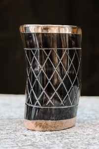 Verres à shot en corne de buffle faits à la main, durables, TAQI CRAFT, 6 à 10 pièces, pour les fêtes et les toast - Product Image 3