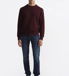 Sweat-shirt à capuche surdimensionné personnalisé 2026, imprimé dragon perlé brodé de strass, en coton tricoté, coupe classique, pour l'hiver - Product Image 1