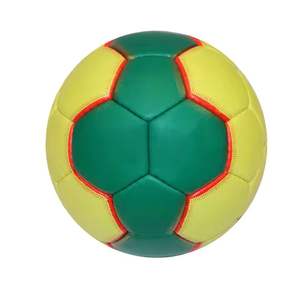 Balón de balonmano con capa exterior suave, forma fiable, para entrenamiento en interiores y exteriores, rebote consistente, costuras duraderas. - Product Image 4