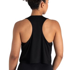 Custom Wholesale Womens Racerback Crop Tank <b>Top</b> Breathable Gym Workout Sleeveless Fitness Yoga Sportswear Activewear OEM - Product Image 4