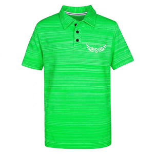 Packs de polos tricotés en polyester pour hommes, polos surdimensionnés à manches courtes pour hommes, et polos épais 100 % coton - Product Image 3