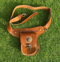 Nouveau personnalisable en cuir de vachette hommes et femmes bandoulière sac à bandoulière en plein air sac de poitrine multifonctionnel loisirs voyage sacs à bandoulière