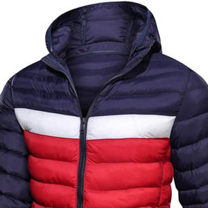 <b>Men</b> Premium Hooded Bubble <b>Jacket</b> Waterproof <b>Warm</b> Quilted Lightweight Full Zip Winter Casual Regular Fit Outdoor Outerwear 100% - Product Image 4