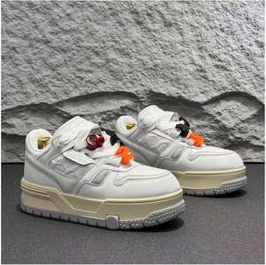 Chaussures de sport de luxe pour femmes et hommes, en cuir véritable, de qualité supérieure 5A, avec logo de marque de créateur, vente en gros 2026 - Product Image 3