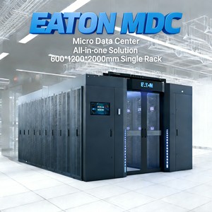 Micro centre de données triphasé Eaton Online <span class=keywords><strong>ICube</strong></span> : Alimentation, distribution d'énergie pour rack IT et surveillance thermique intégrées - Product Image 1