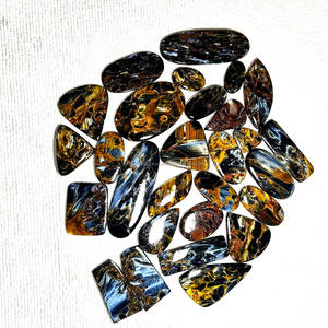 Lote de piedras preciosas de cabujón de Pietersite natural, piedras sueltas pulidas lisas para hacer joyas, forma mixta - Product Image 3