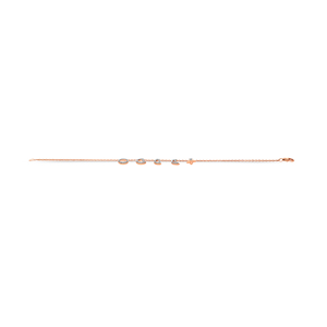สร้อยข้อมือรูปดาวพระอาทิตย์สีโรสโกลด์สำหรับผู้หญิง |   กำไลข้อมือเพชร CZ ปรับขนาดได้ |   เครื่องประดับแฟชั่นสุดหรู - Product Image 2