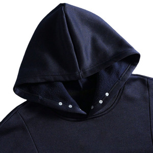 Factory Wholesale Cotton Fleece <b>Studs</b> Detail Hoodie <b>for</b> <b>Men</b> Heavyweight Pullover <b>Men's</b> Hoodies Streetwear Custom OEM Low MOQ - Product Image 4