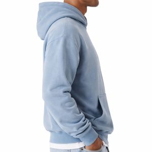 Sudadera con Capucha Extra Grande para Hombre, 100% Algodón, Felpa Transpirable, Ecológica, Personalizable, Estilo Urbano con Bolsillo Canguro - Product Image 3