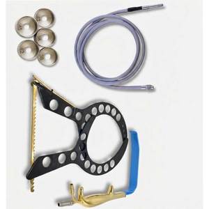 Juego de 8 piezas de instrumentos de cirugía plástica para aumento de senos, kit de instrumentos quirúrgicos cosméticos de acero inoxidable - Product Image 3